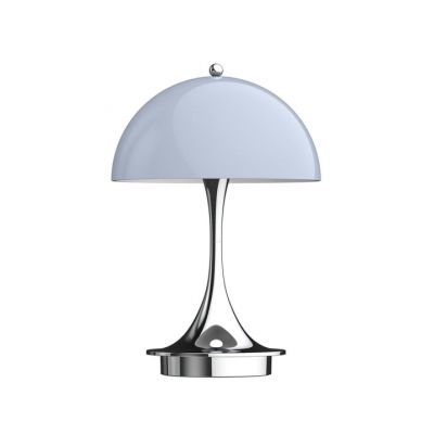 Panthella 160 Portable Akku LED-Tischleuchte Indoor/Outdoor ACRYL OPAL GRAU Louis Poulsen EINZELSTÜCK